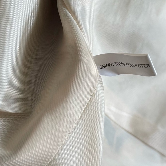 Adrianna Papell Floral Animal Print 100% Silk Button Down Jacket Women’s 16 - Picture 7 of 10